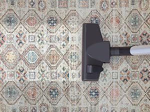 2x3 Rug - Machine Washable Entry Rug with Non-Slip Backing, Ideal for Enteryway, Kitchen, Bathroom, Laundry Room - Vintage, Easy Clean, Durable, Low Pile Rug - (2' x 3')